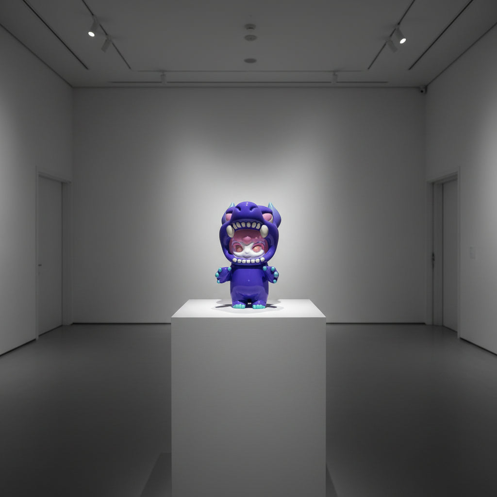 Susana — Purple × Mint | Shinya Nagashima Limited Sofubi Figure ソフトビニール(ソフビ) / Soft Vinyl (Sofubi)