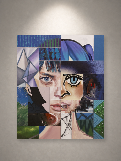 星山耕太郎 星山耕太郎「モノローグ」 油彩、アクリル、キャンバス / Oil, acrylic on canvas