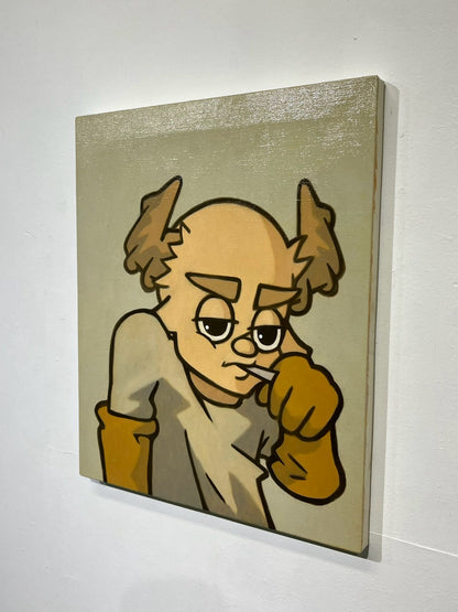 Hoki「フツフツ#5」 Oil on canvas