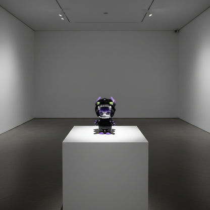 スサナ / Susana — Black × Purple｜永島信也 限定ソフビフィギュア ソフトビニール（ソフビ） / Soft Vinyl (Sofubi)