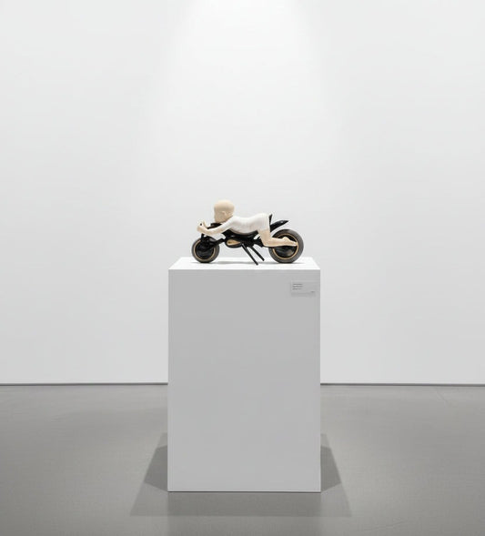 roidworksgallery Hayashi Shigeki  Ceramic Sculpture 鋳込み技法、磁器、ボルト、ナット等 / Slip casting, porcelain, bolts, nuts, etc.