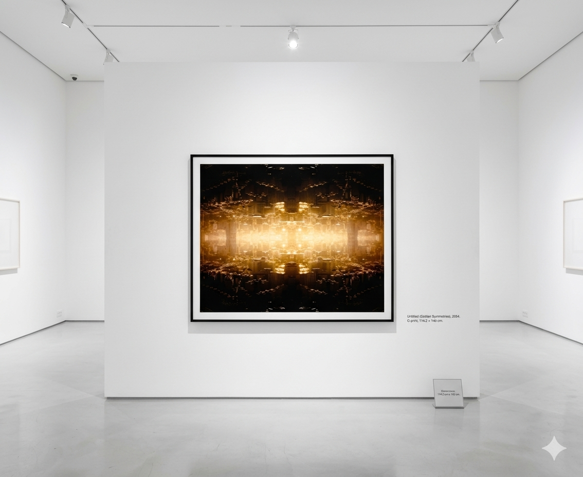 古賀勇人「world is not world 1027-2」 写真、印画紙、アクリルパネル / Photography, photographic paper, acrylic panel