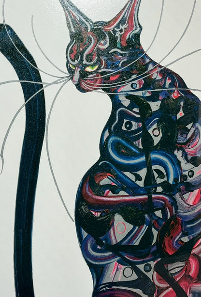 Kihara Chiharu "CAT" ネオシルクスクリーン / Neo-Silkscreen