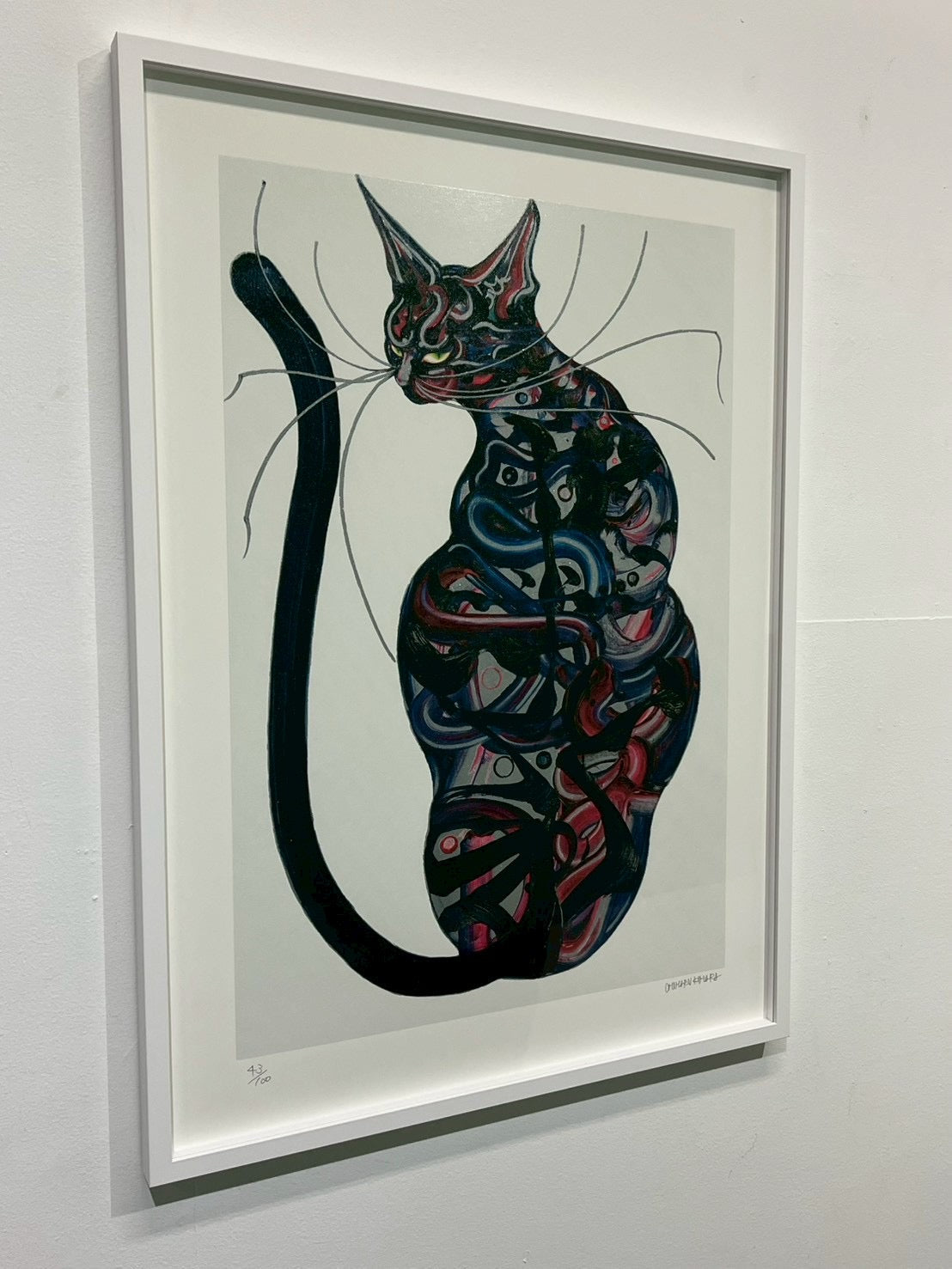 Kihara Chiharu "CAT" ネオシルクスクリーン / Neo-Silkscreen
