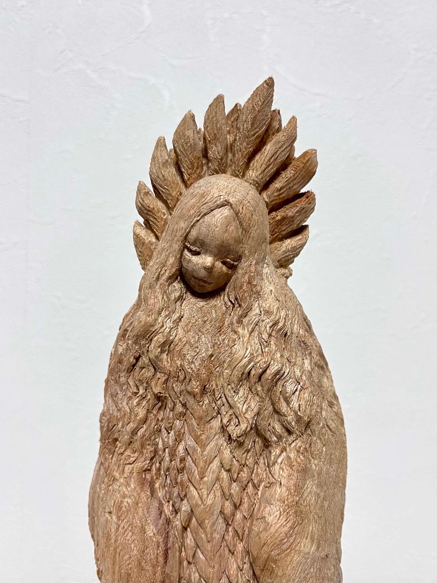 永島信也 永島信也「feather」 楠 / Camphor wood