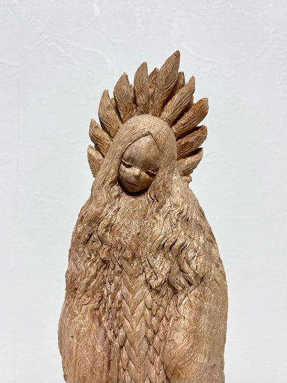 永島信也 永島信也「feather」 楠 / Camphor wood