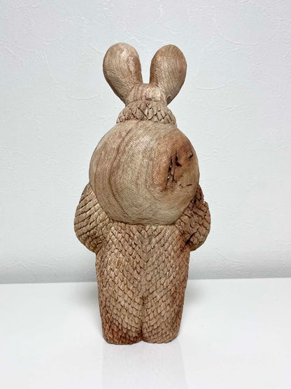 永島信也 永島信也「furry」 楠 / Camphor wood