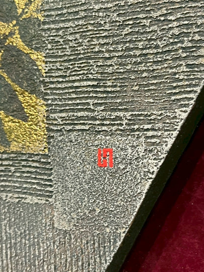 泉東臣 泉東臣「Honeycomb Chain #0037」 麻布、岩絵具、アクリル、箔