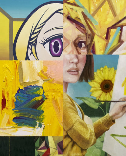 星山耕太郎 星山耕太郎「Painter #3」 油彩、アクリル、キャンバス / Oil, acrylic on canvas