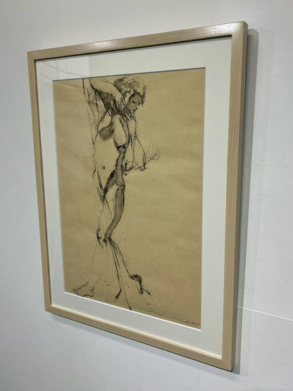 松島純 松島純「figure study 2015_01」 紙にインク