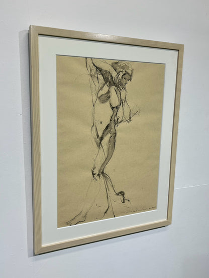 松島純 松島純「figure study 2015_01」 紙にインク