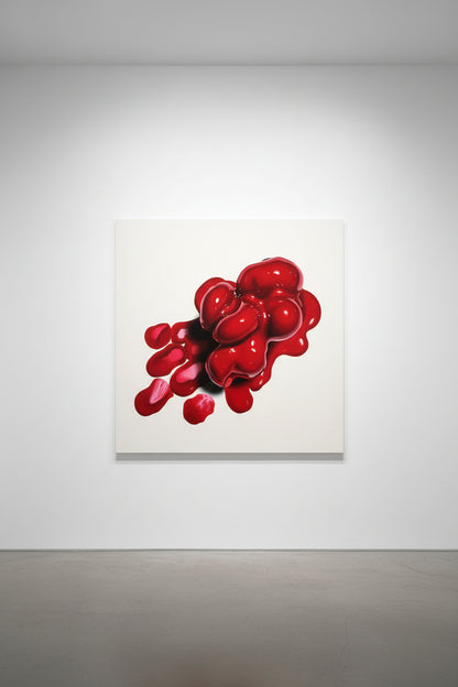 木原幸志郎「Blood Cell」 キャンバスに油彩 / Oil on canvas