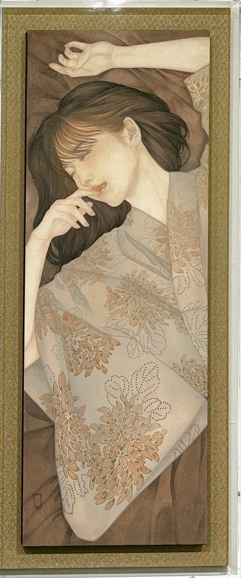 下重ななみ「花影」作品正面