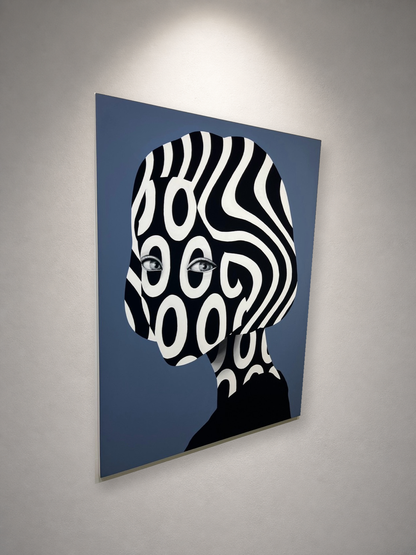 松山しげき 松山しげき「Portrait of dazzle #29」 キャンバスにアクリル