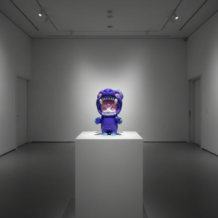 永島信也「スサナ Susana」Purple×Mint 限定ソフビフィギュア 三点可動仕様 ロイドワークスギャラリー