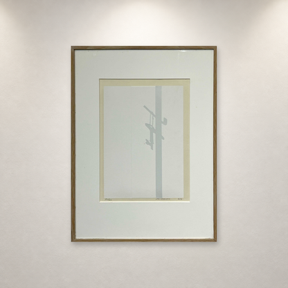 高松次郎 高松次郎「影」1969年 シルクスクリーン