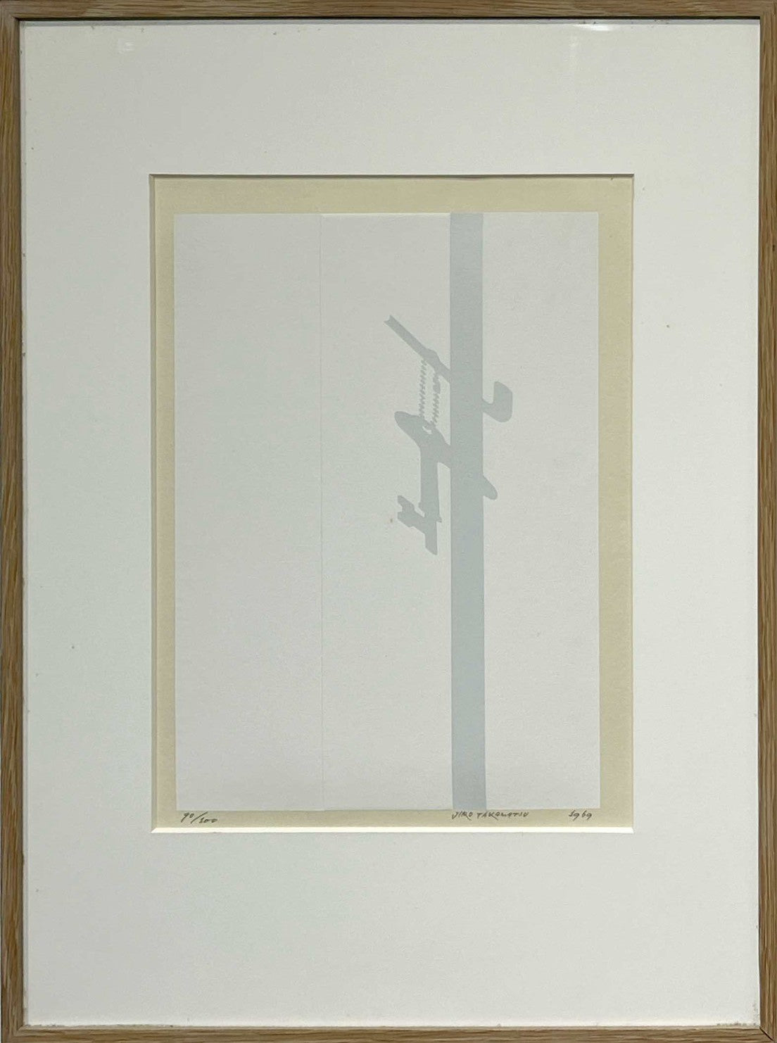高松次郎 高松次郎「影」1969年 シルクスクリーン