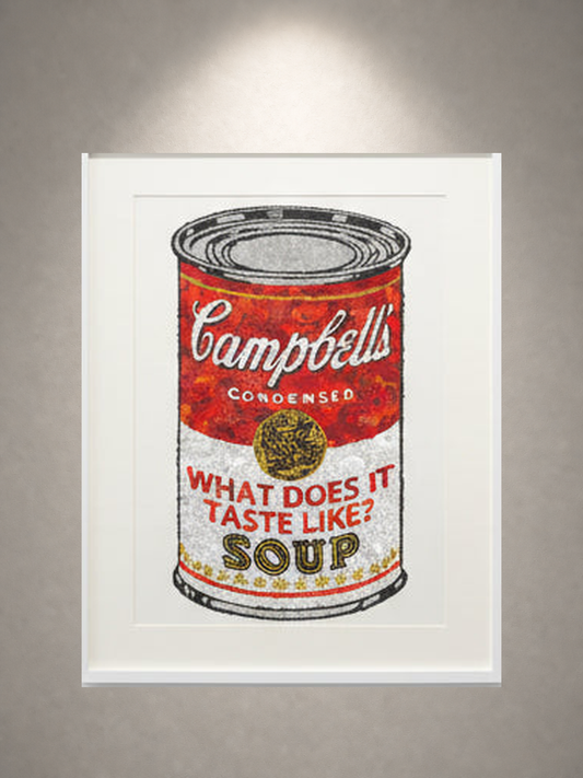 roidworksgallery 金宝汤罐头 -WHAT DOES IT TASTE LIKE?- / Campbell's Soup Cans ネオシルクスクリーン / Neo-Silkscreen