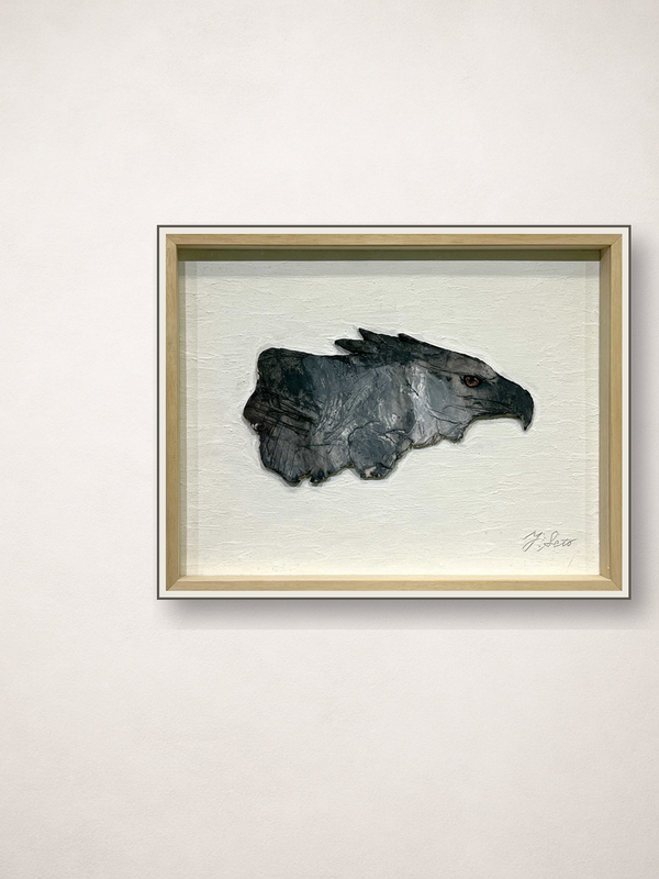 瀬戸優「drawing reliefーオウギワシー」